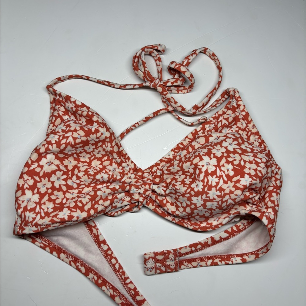 🌸 Kona Sol Floral Bralette Bikini Top 🌸